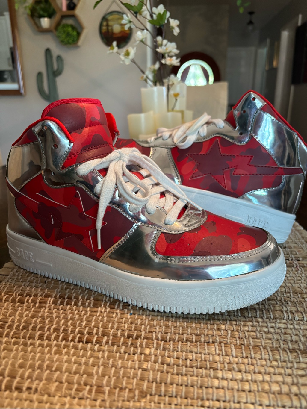 Bape Red CamoChrome